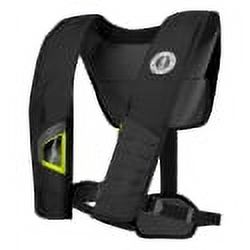 Black/Fluorescent Yellow-green Manual Inflatable PFD X9658