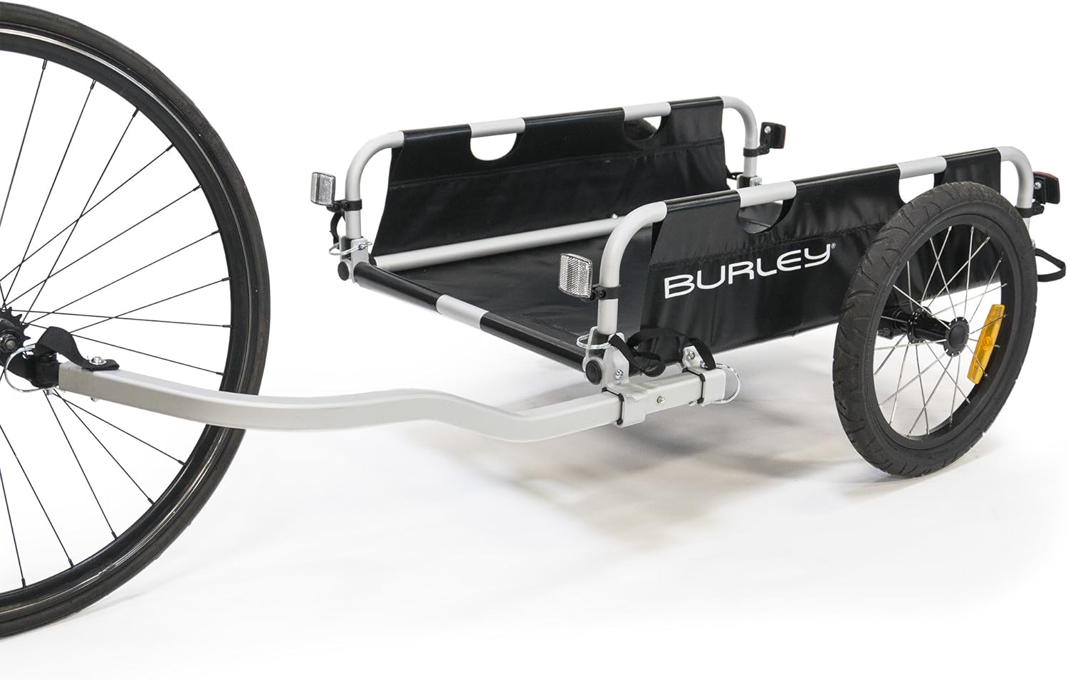 Black Aluminum Utility Cargo Bike Trailer M904