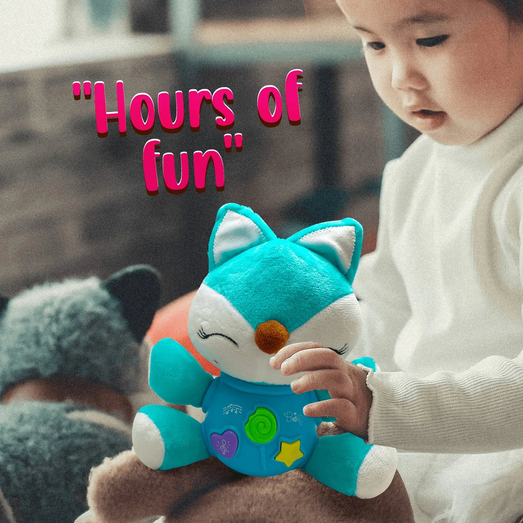 Musical Discovery Plush Stuffed Fox Animal Toy T37684