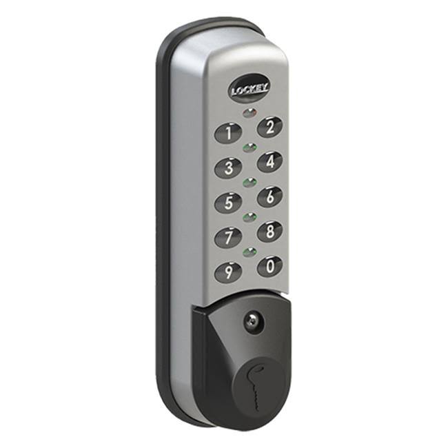 Digital Combination Cabinet and Locker Lock Silver L622960