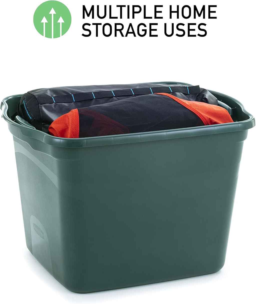 29 Gal Pack of 5 Stackable Storage Bins K55784