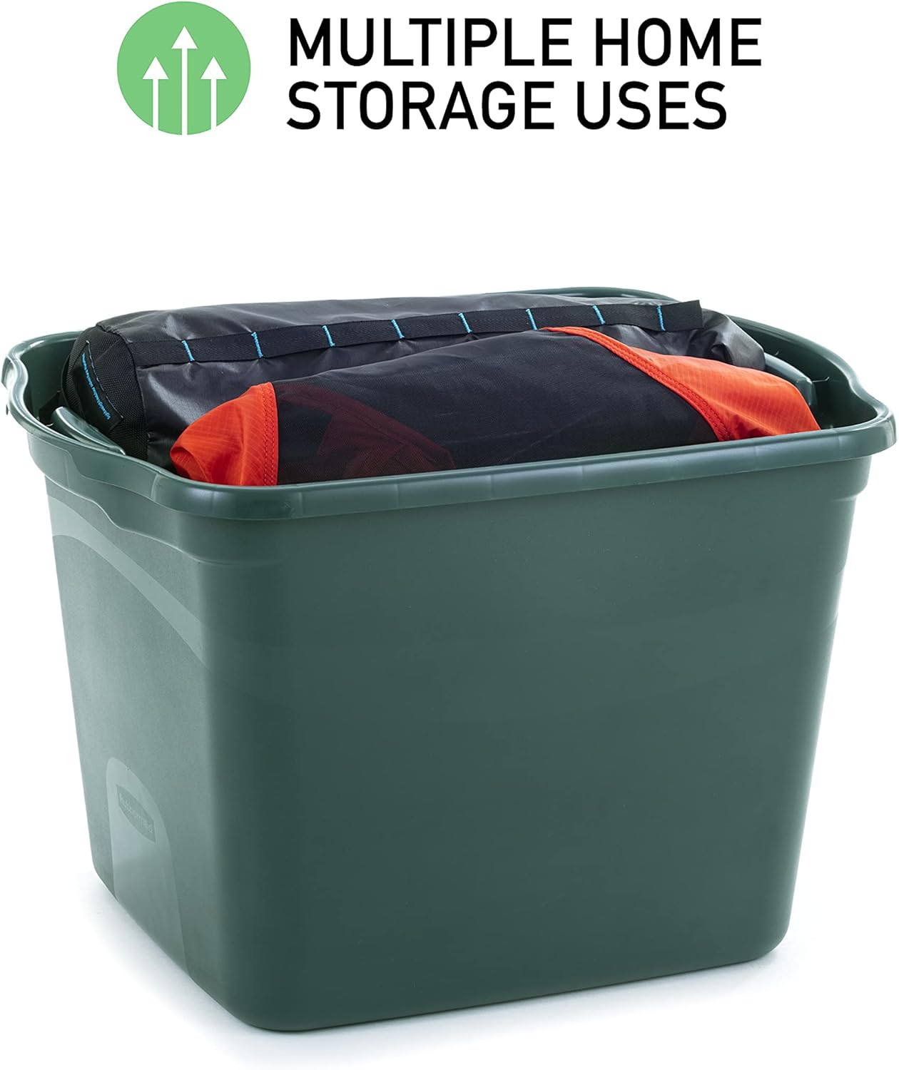 29 Gal Pack of 5 Stackable Storage Bins K55784