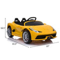 Yellow Remote Control Kids Ride on Sports Car Q9902