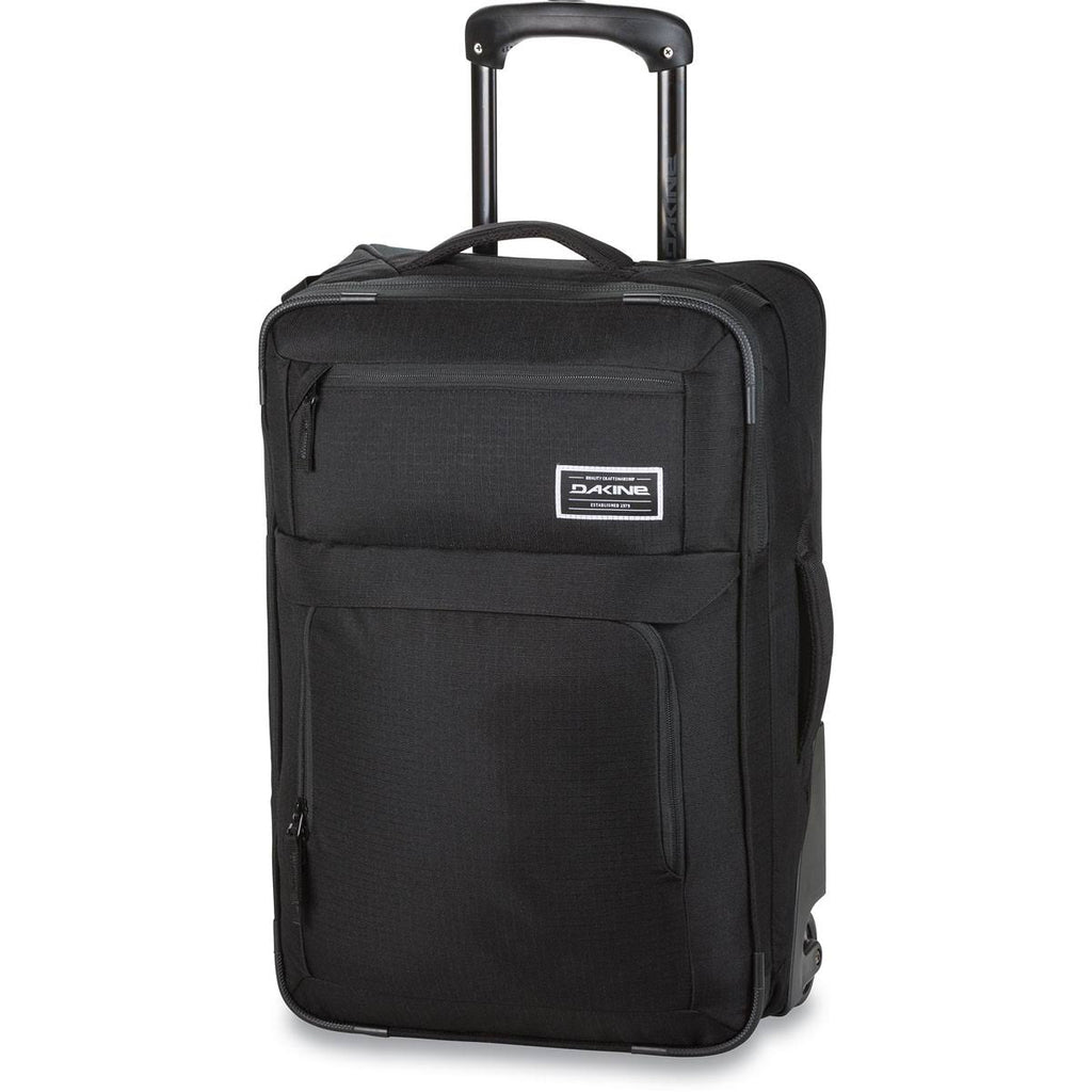 Black Carry On Roller Bag W6324