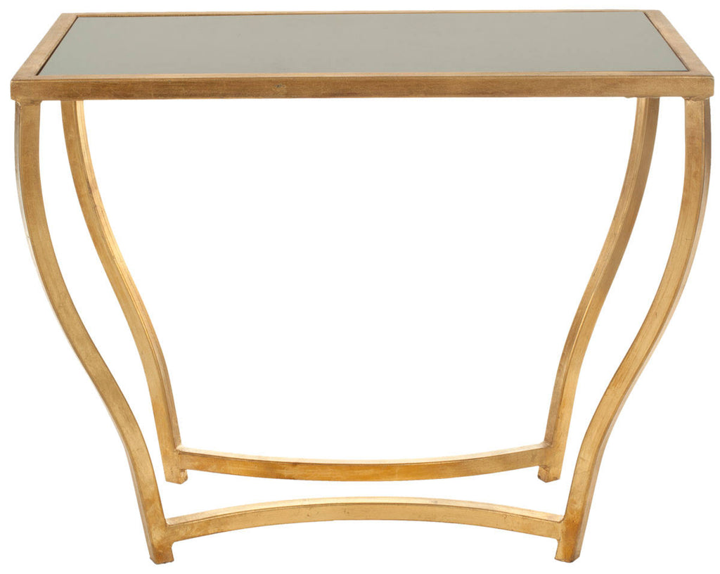 Black Gold Accent Table O443