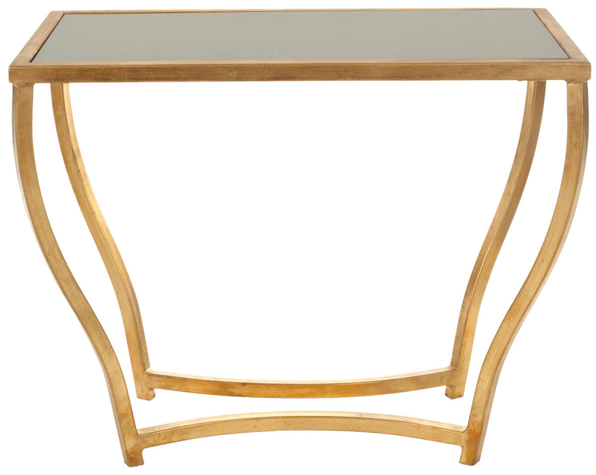 Black Gold Accent Table O443