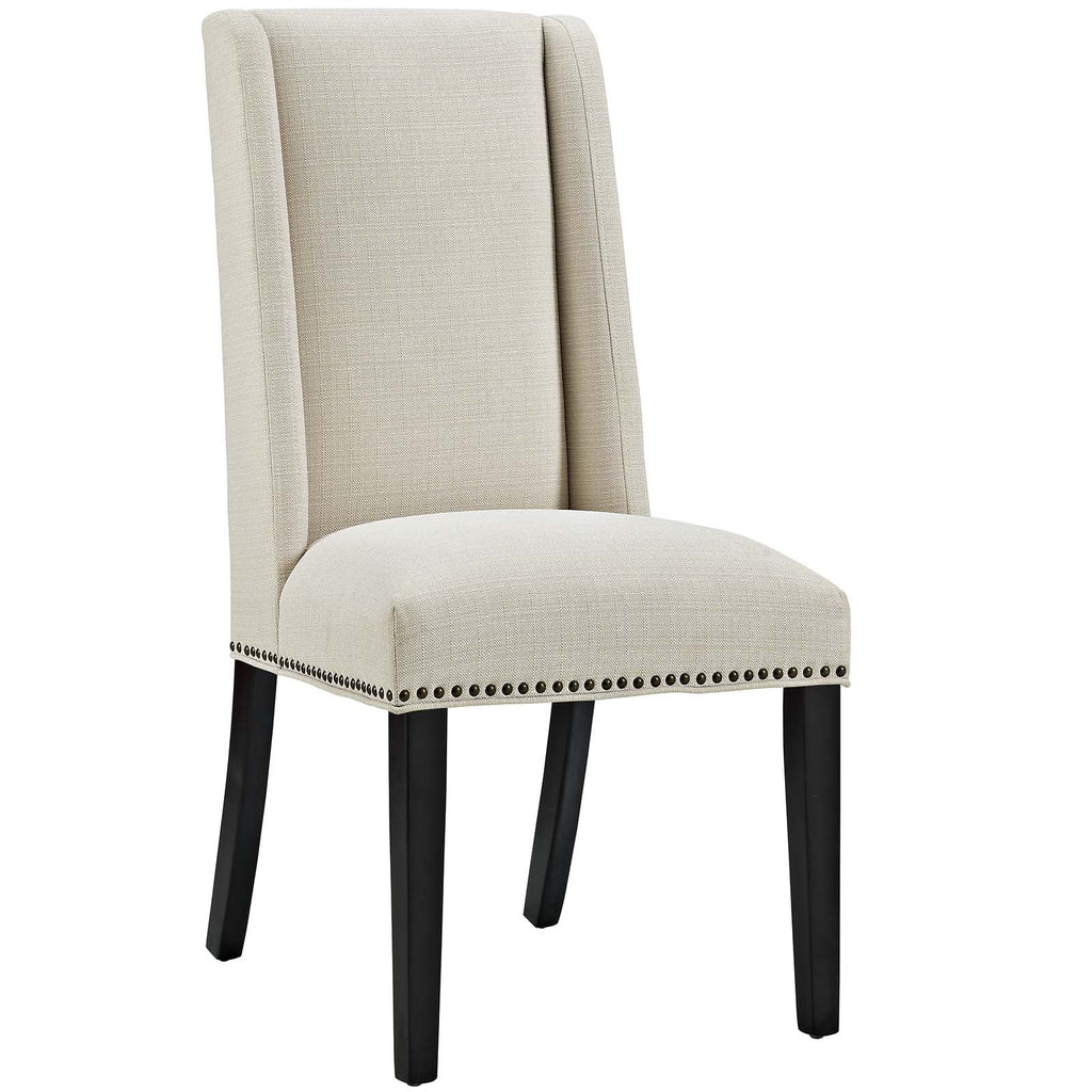 Beige Fabric Dining Chair D400317