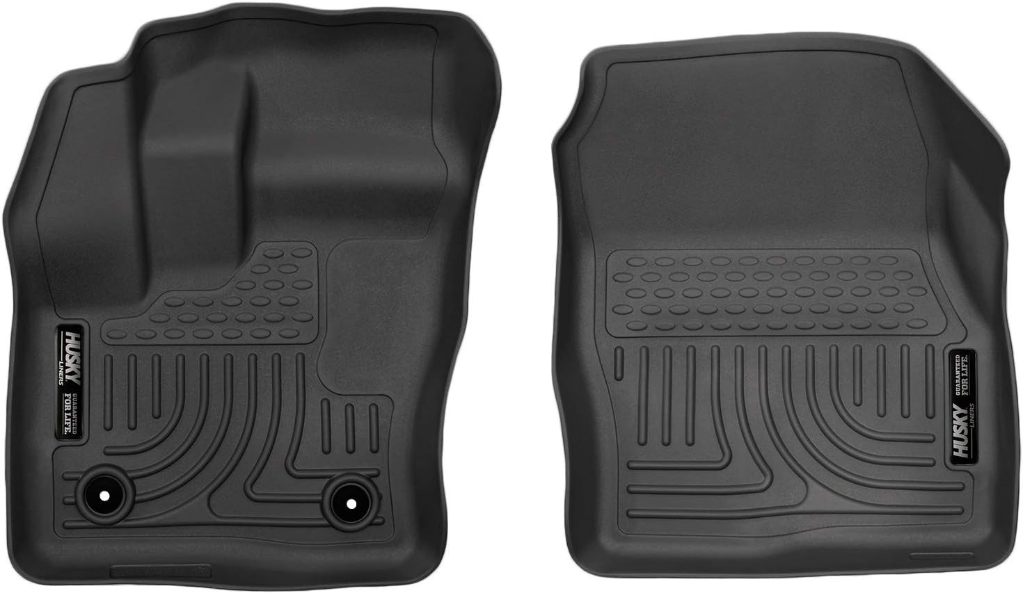 Black Front Floor Liners 2 Pcs Y98975