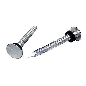 Alumimum Washered Roofing Nails Ring Shank 10 lb. G333315