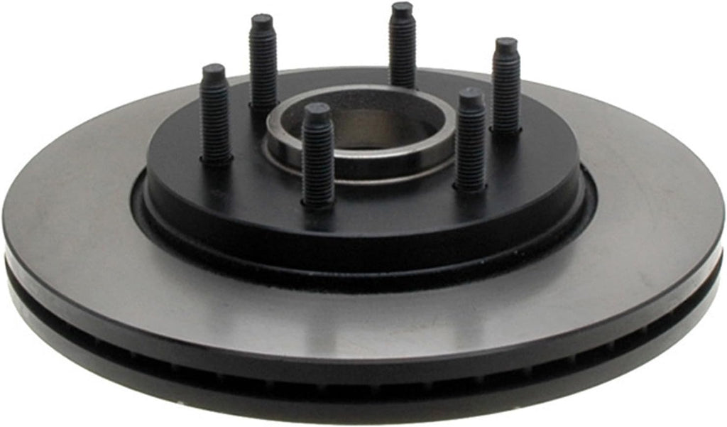 Black Front Disc Brake Rotor and Hub Assembly X451305