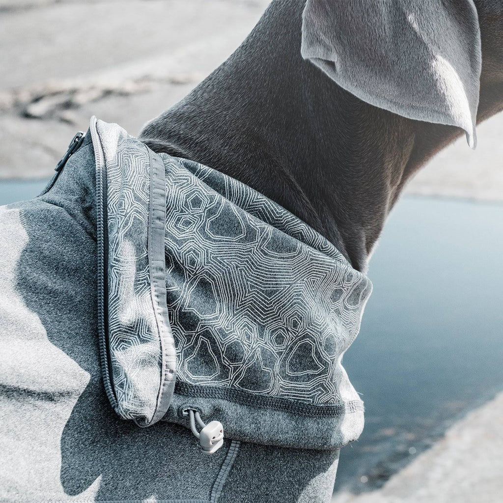 Carbon Grey Dog Body Warmer Z2459