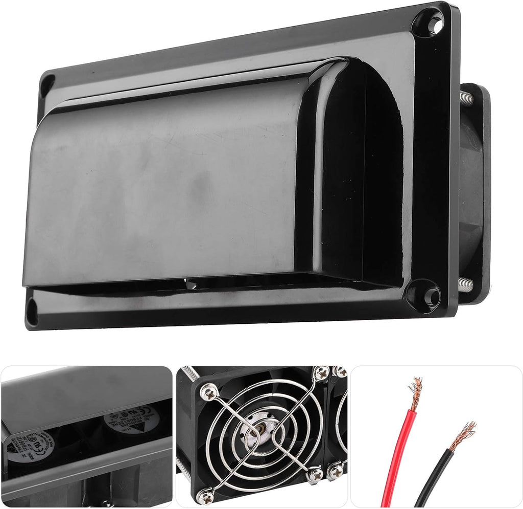 12V 25W Side Air Vent Exhaust Fan for Caravan Motorhome Trailer RV Boat Marine Yacht C22443