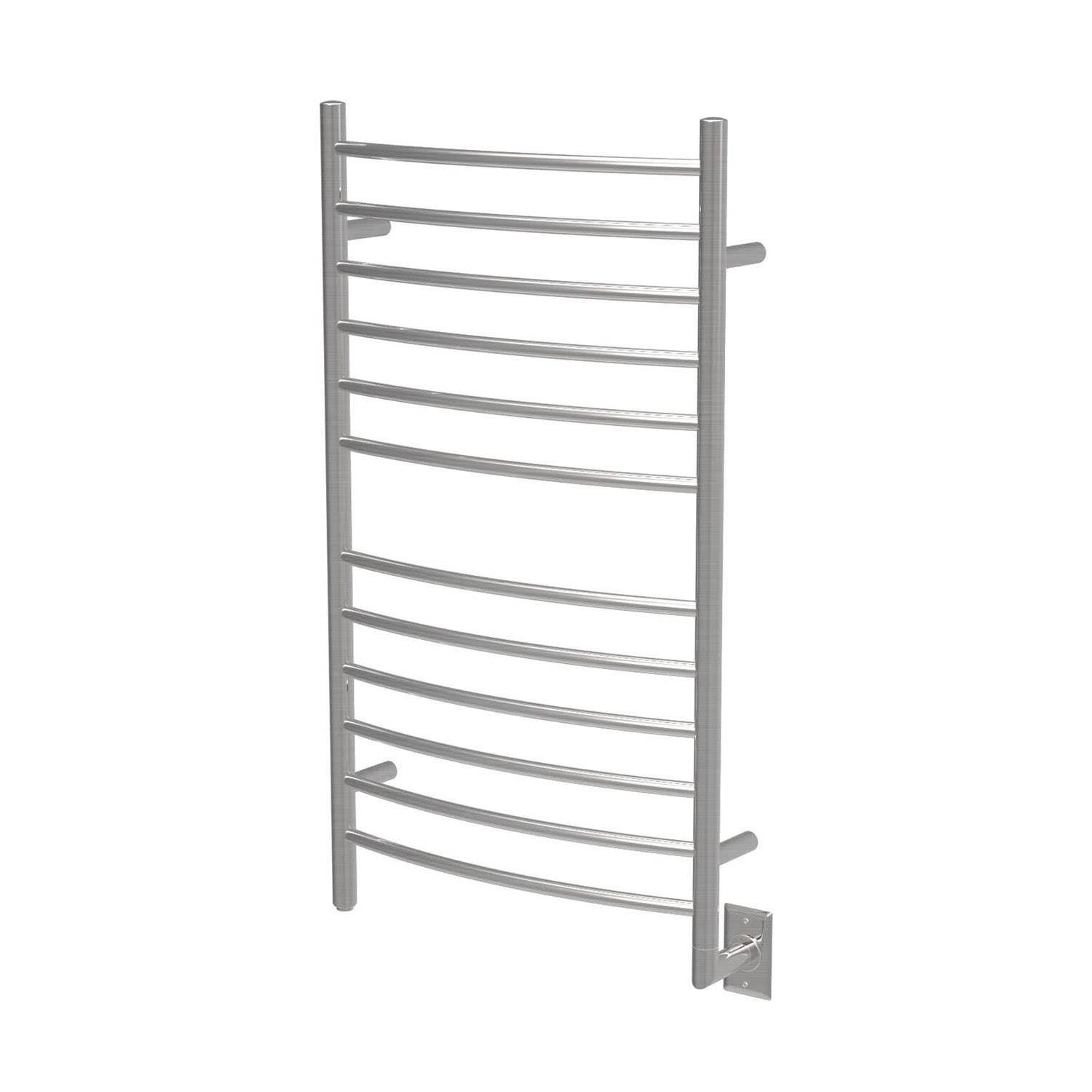 Hardwired Curved 10 Bar Electric Bathroom Towel Warmer (2 Pack) F505