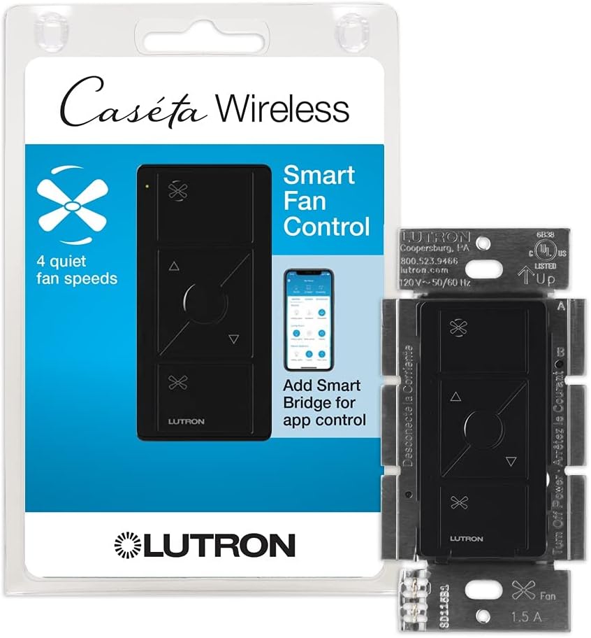 White Smart Fan Speed Control U579032