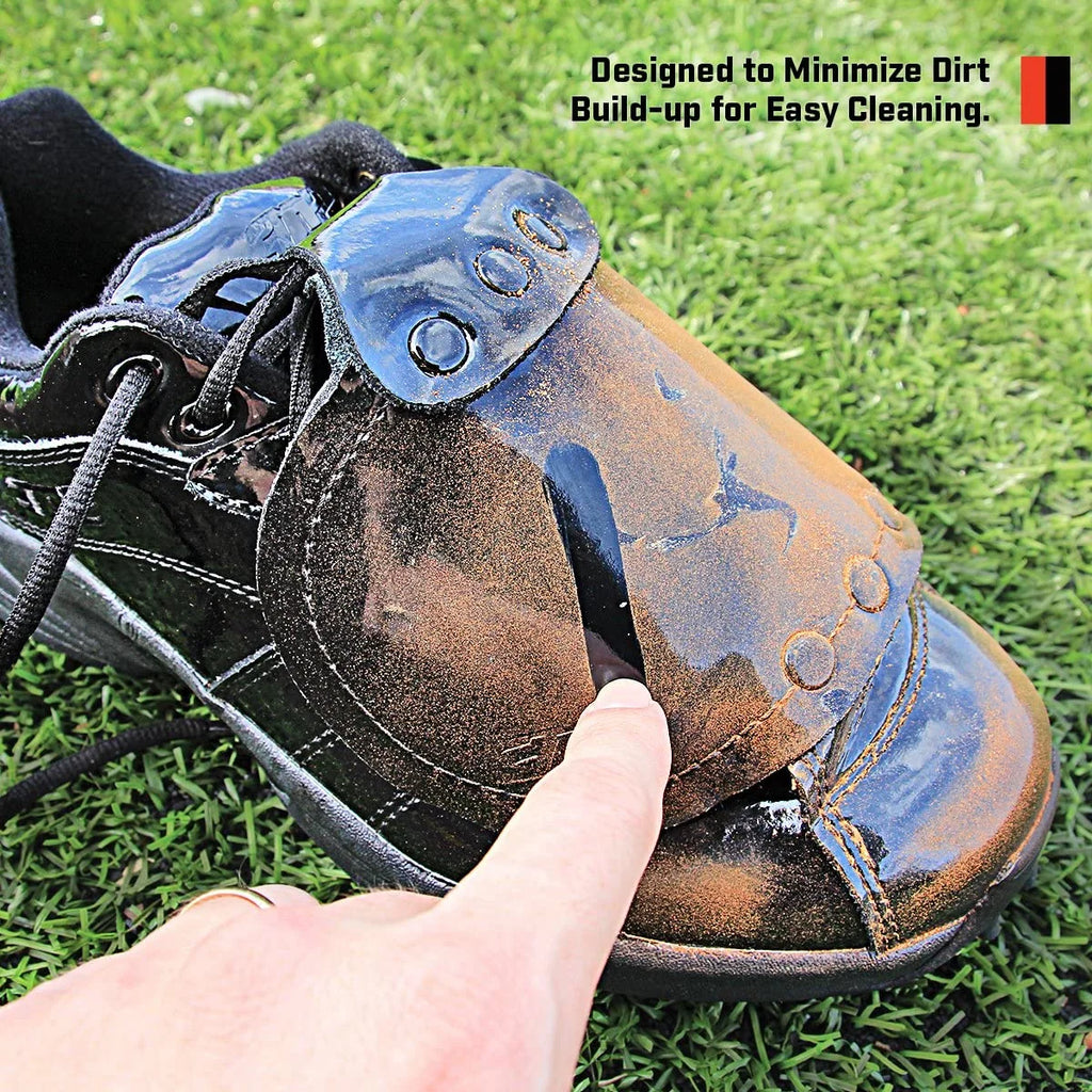 Black Patent Leather Baseball Cleat H54129