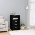 3 Drawer Nightstand with Storage Shelf M376608