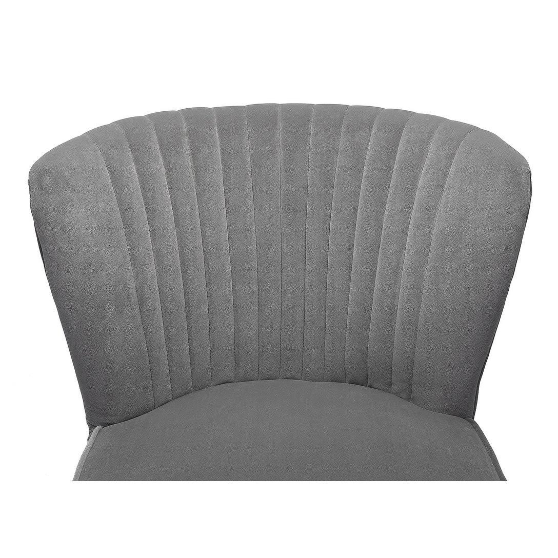 Grey Gold Legs Side Chair Set of 2 X97922