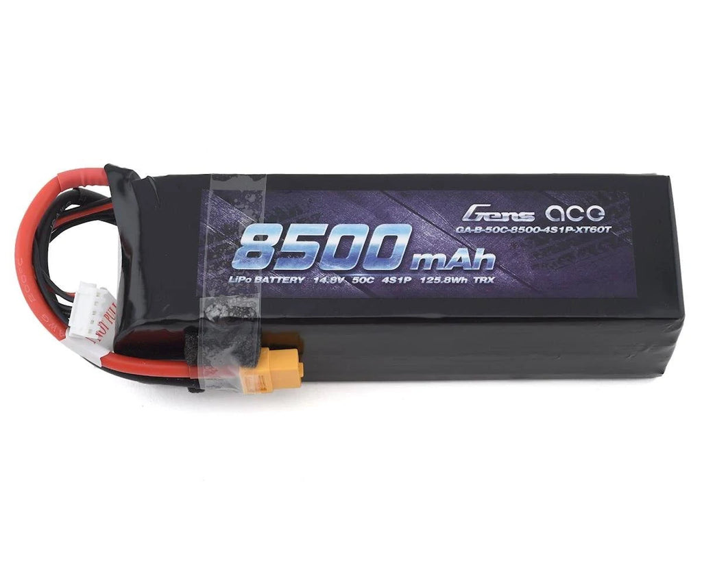 8500mAh 14.8V 50C 4S1P Lipo Battery Pack with XT60 Z34578