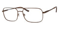 Brushed Brown Full Rim Eyeglasses A348