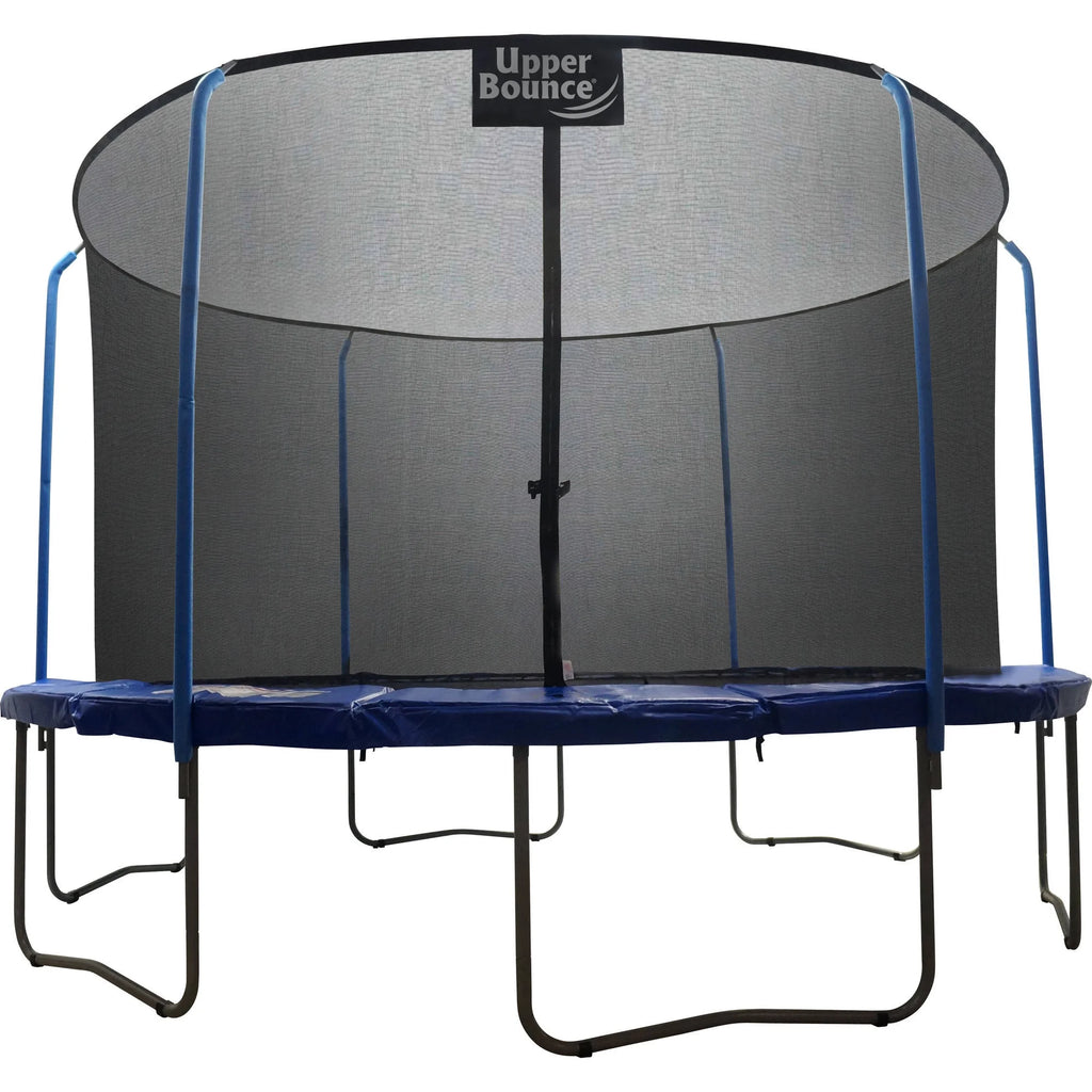 Blue 11-Foot Trampoline with Safety Enclosure R9311