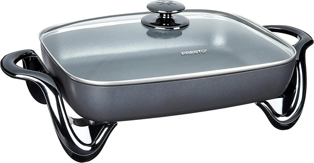 16-Inch Electric Skillet with Glass Cover U2506