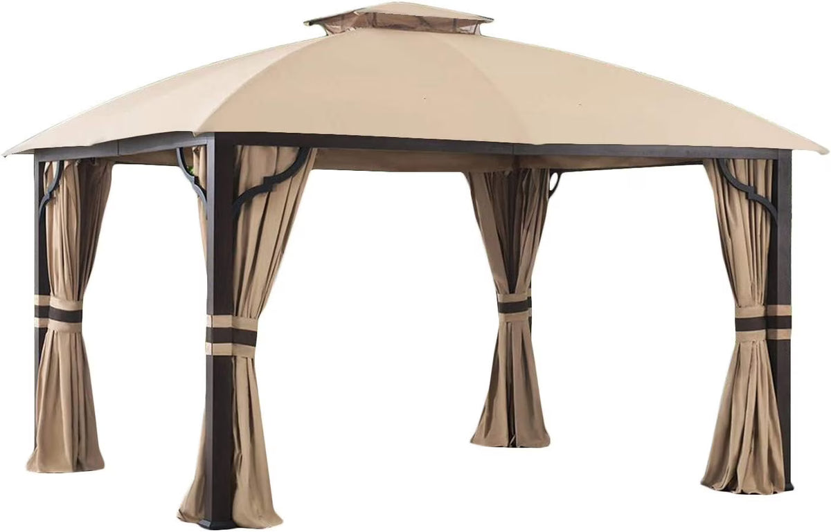 Replacement Canopy Top Cover and Netting Set for 10 x 12 P3327