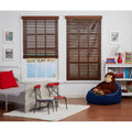 Dark Oak Cordless Faux Wood Blind K802963