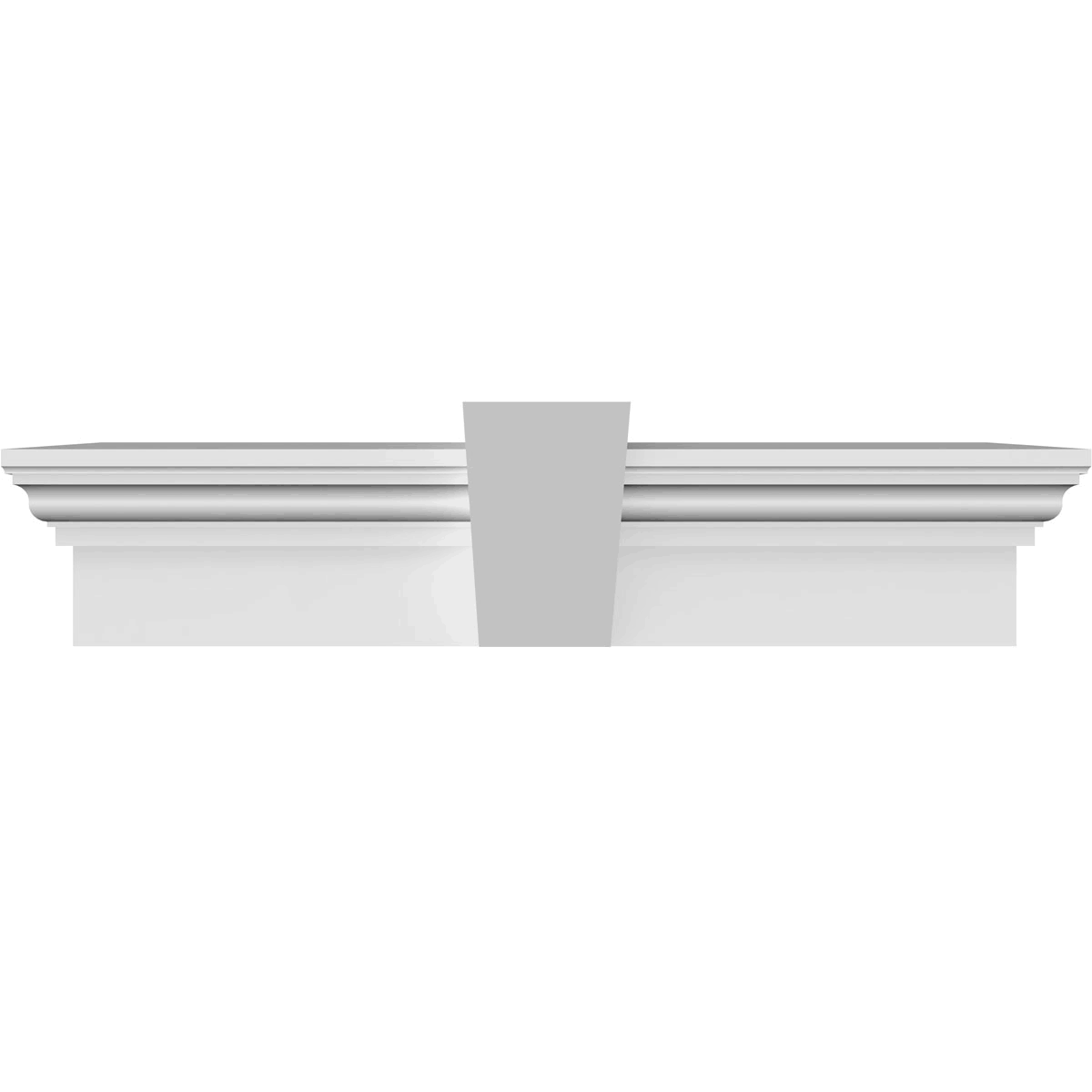 Traditional Crosshead w/ Flat Keystone O168