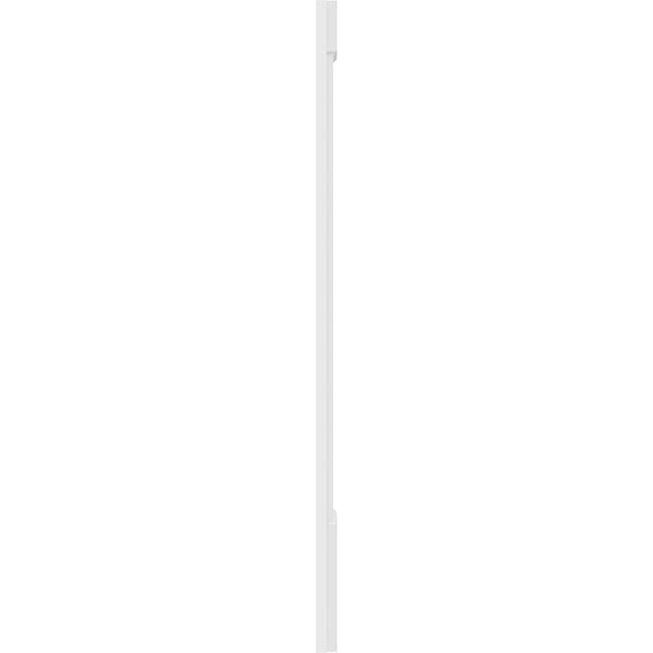 Fluted PVC Pilaster with Capital and Base (Pair) P21381