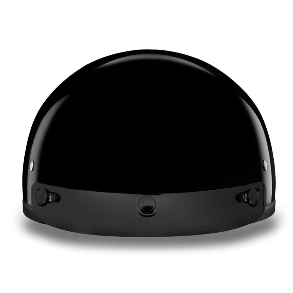 Hi-Gloss Black Skull Cap Q8164