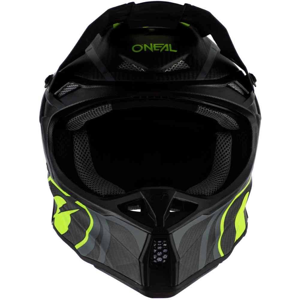 Black/Neon Yellow XL Carbon Race Helmet H695529