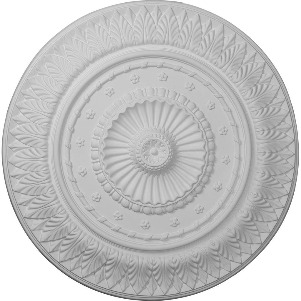 26 5/8x22OD x 2 1/4x22P Ceiling Medallion (Ultra Pure White) V3135