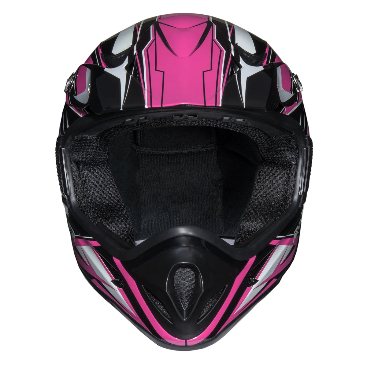 Pink Open Face Helmet A6865