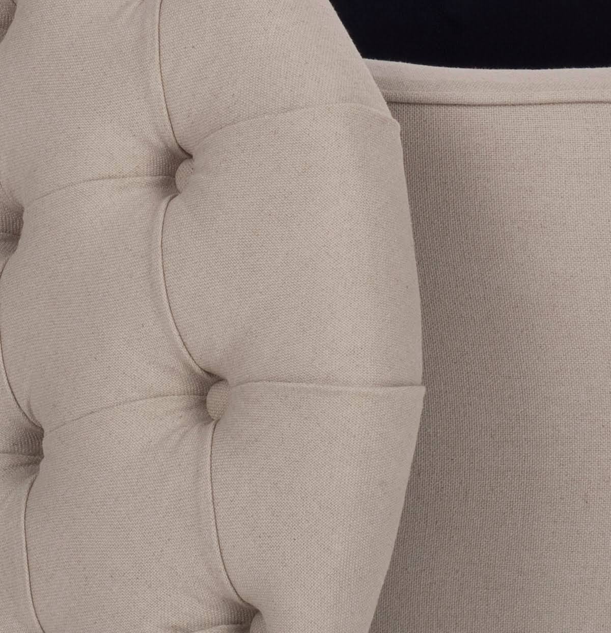 Tangerine Tufted Storage Ottoman Z197801