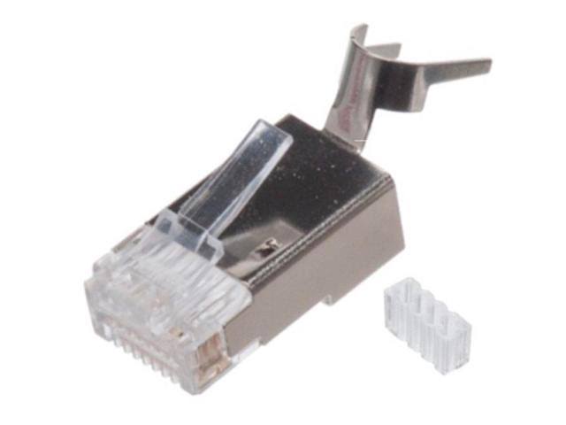 Cat6 and Cat6a Shielded RJ45 Connector Modular Plug -100 Pcs O253267