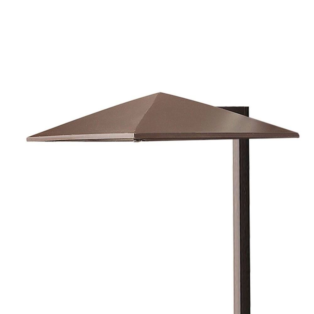 Satin Black LED Path Light R62862
