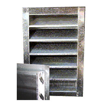 Gable Louver Vent Flush Mount D252271