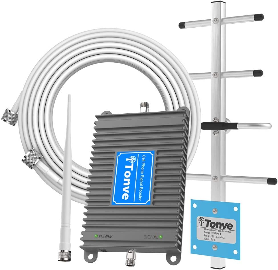 Cell Phone Signal Booster 4G LTE Band 12/17 Mobile Signal Repeater Amplifier Antenna Kits F263