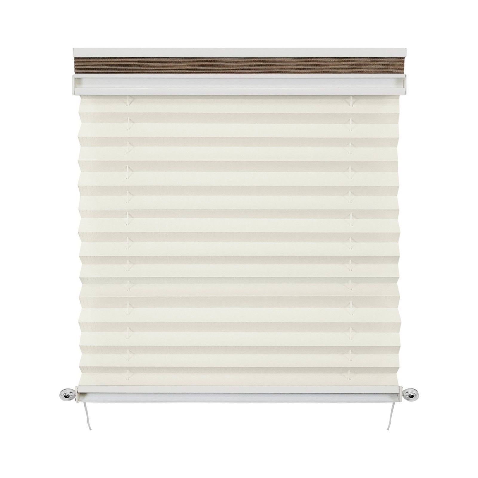 RV Day & Night Pleated Shades Cotton/Sand Stitchbond 32x22 x 24x22 D585