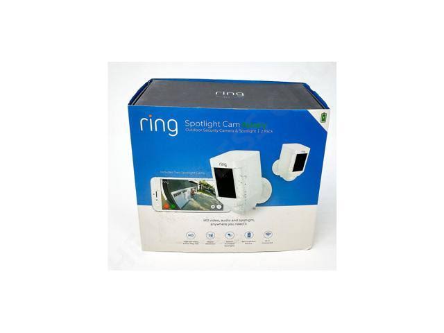 White Spotlight Cam Battery 2-Pack T9521