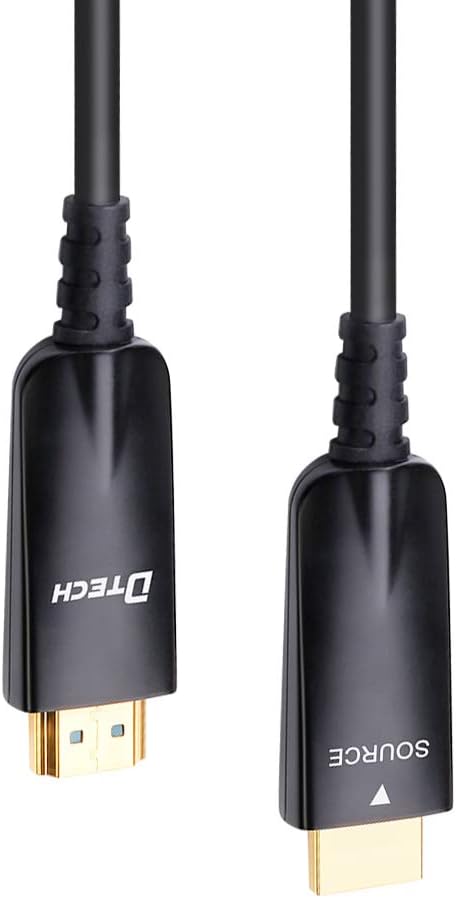 75ft Fiber Optic HDMI Cable, 4K 30Hz, Black O12238