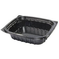 24 oz Black Plastic Rectangular Container W360