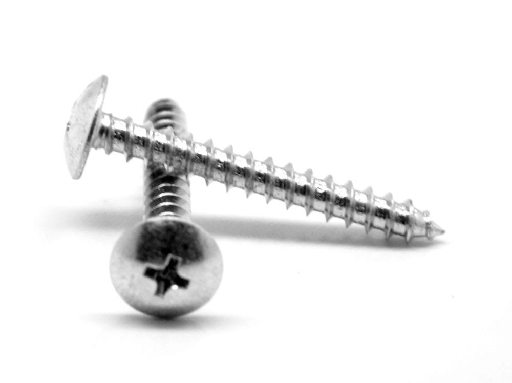 6-20 x 5/8 x 22 Sheet Metal Screw Phillips Truss Head Type AB Low Carbon Steel Zinc Plated X8460