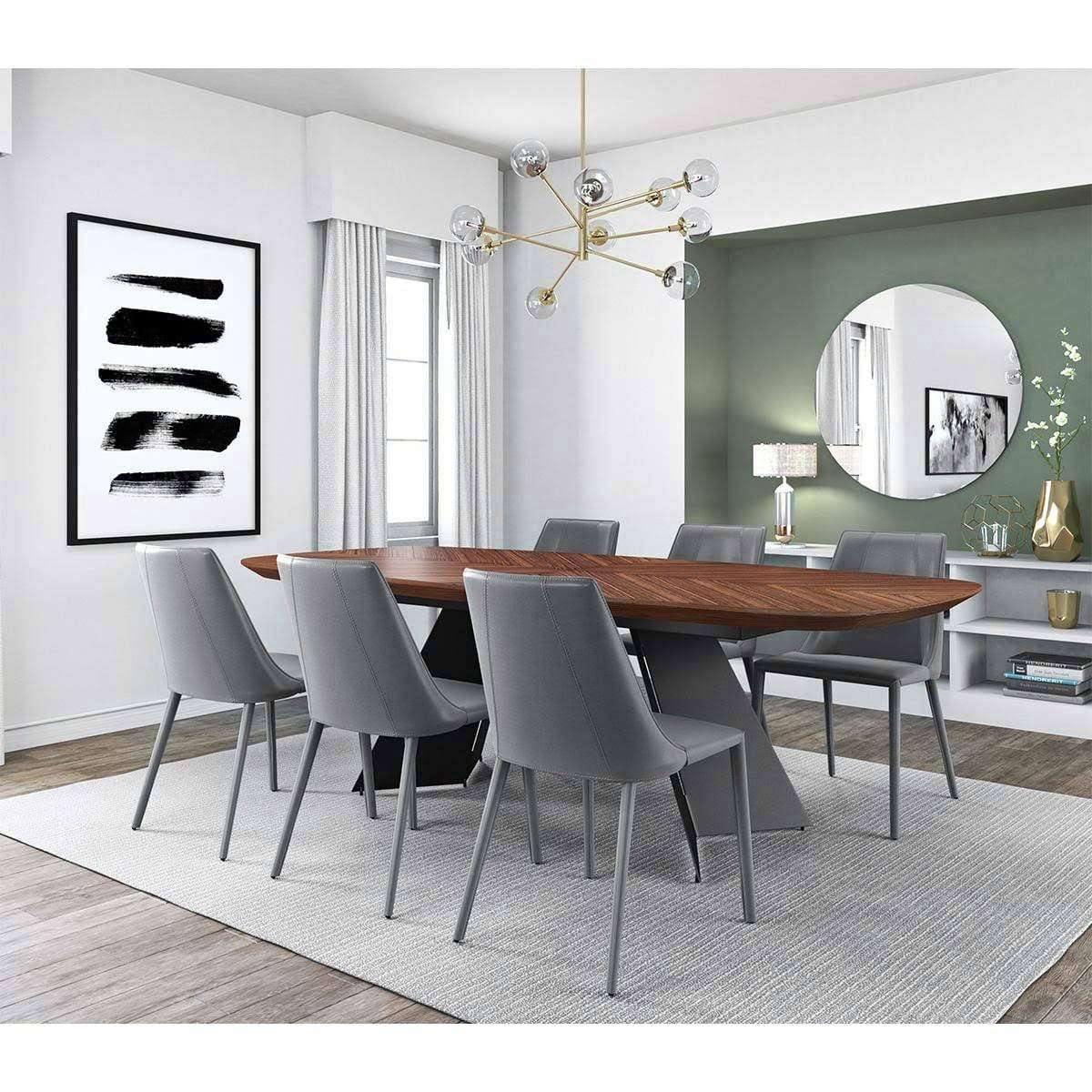Gray Side Chair O12391