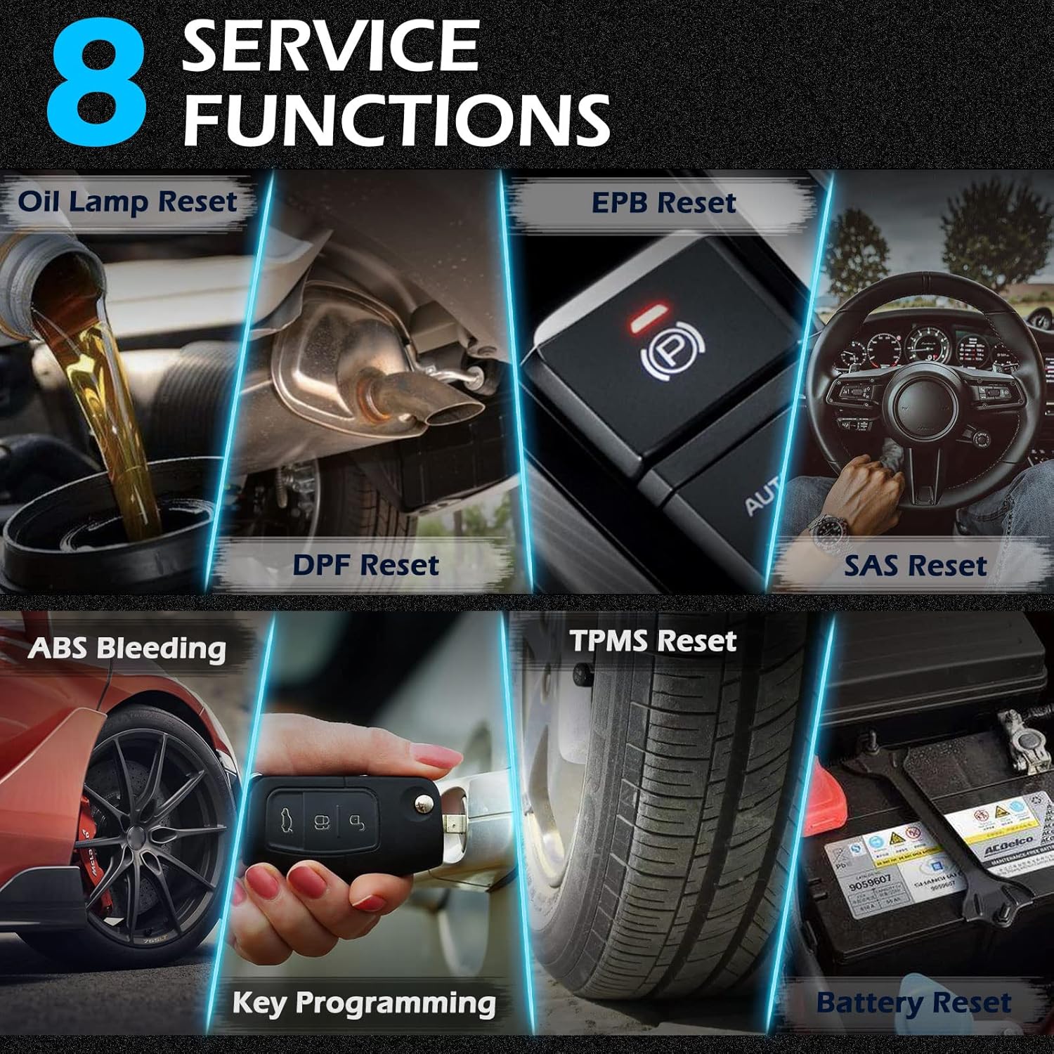 OBD2 Scanner with TPMS Programming Full System Diagnostic Scan Tool D935183