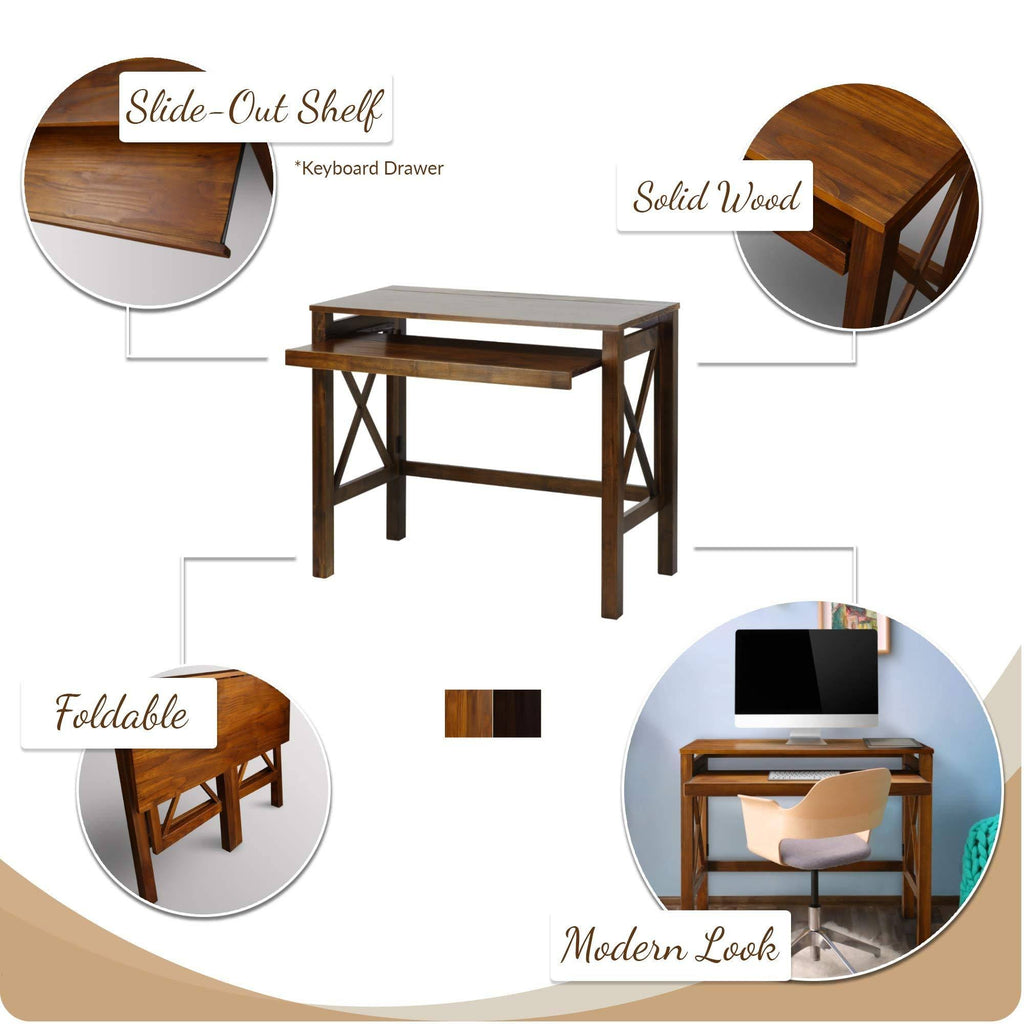 Folding Desk with Pull-Out X1222