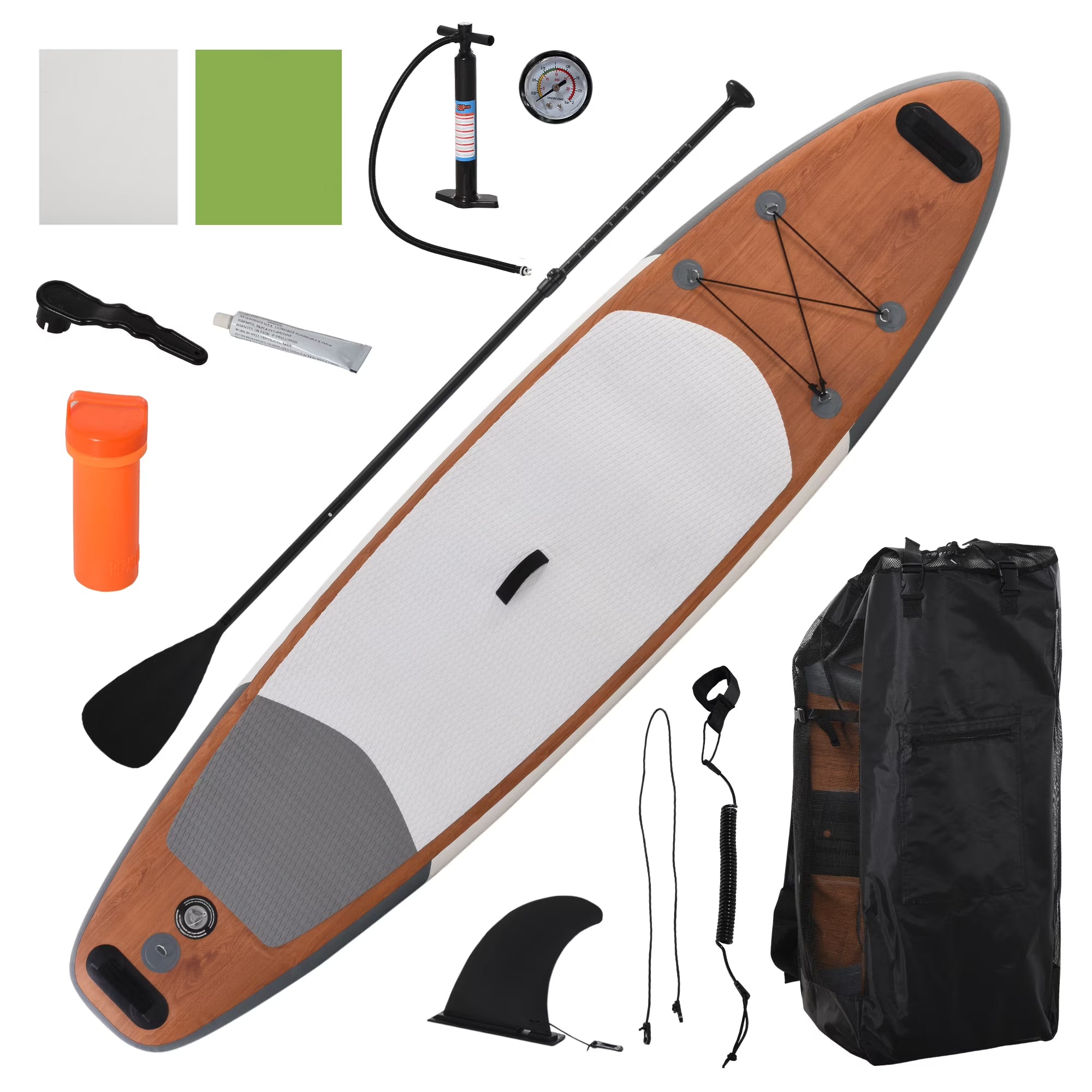 11 Ft. Inflatable Stand Up Paddle Board with Accessories H9089