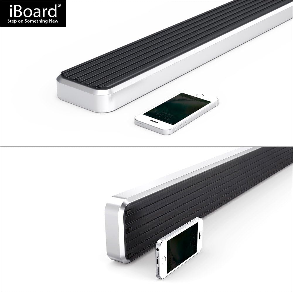 4in Running Boards for Ford F150 SuperCrew Cab M9841
