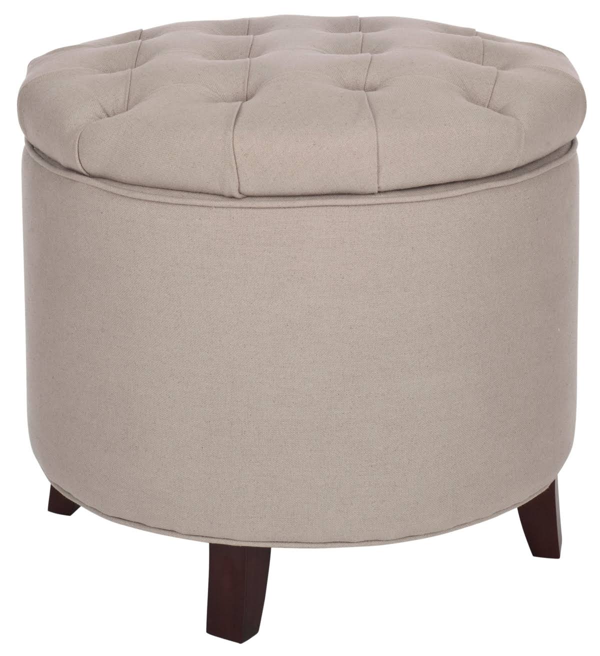 Tangerine Tufted Storage Ottoman Z197801