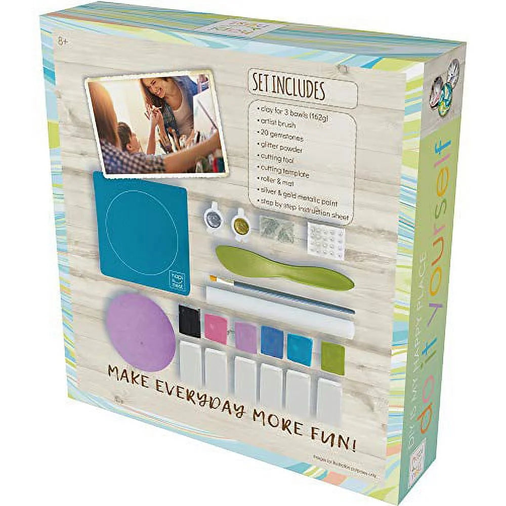 DIY Clay Jewelry Dish Arts and Crafts Kit S29236